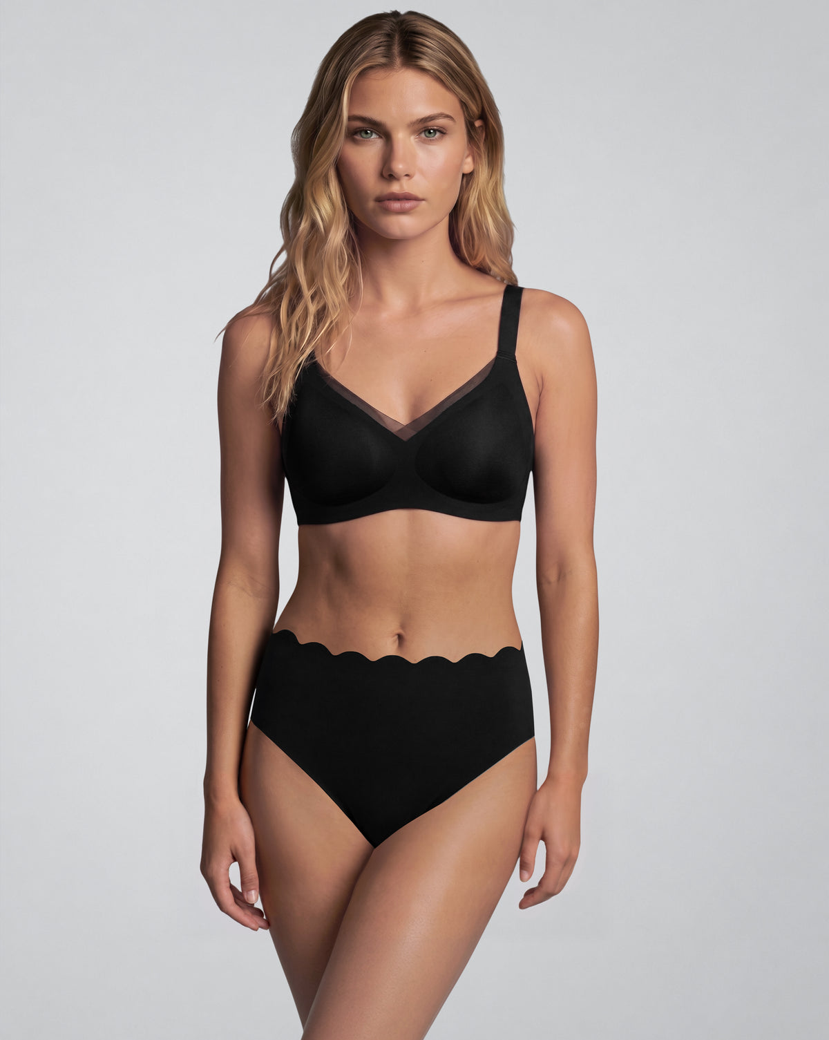 Second Skin Bra - Black