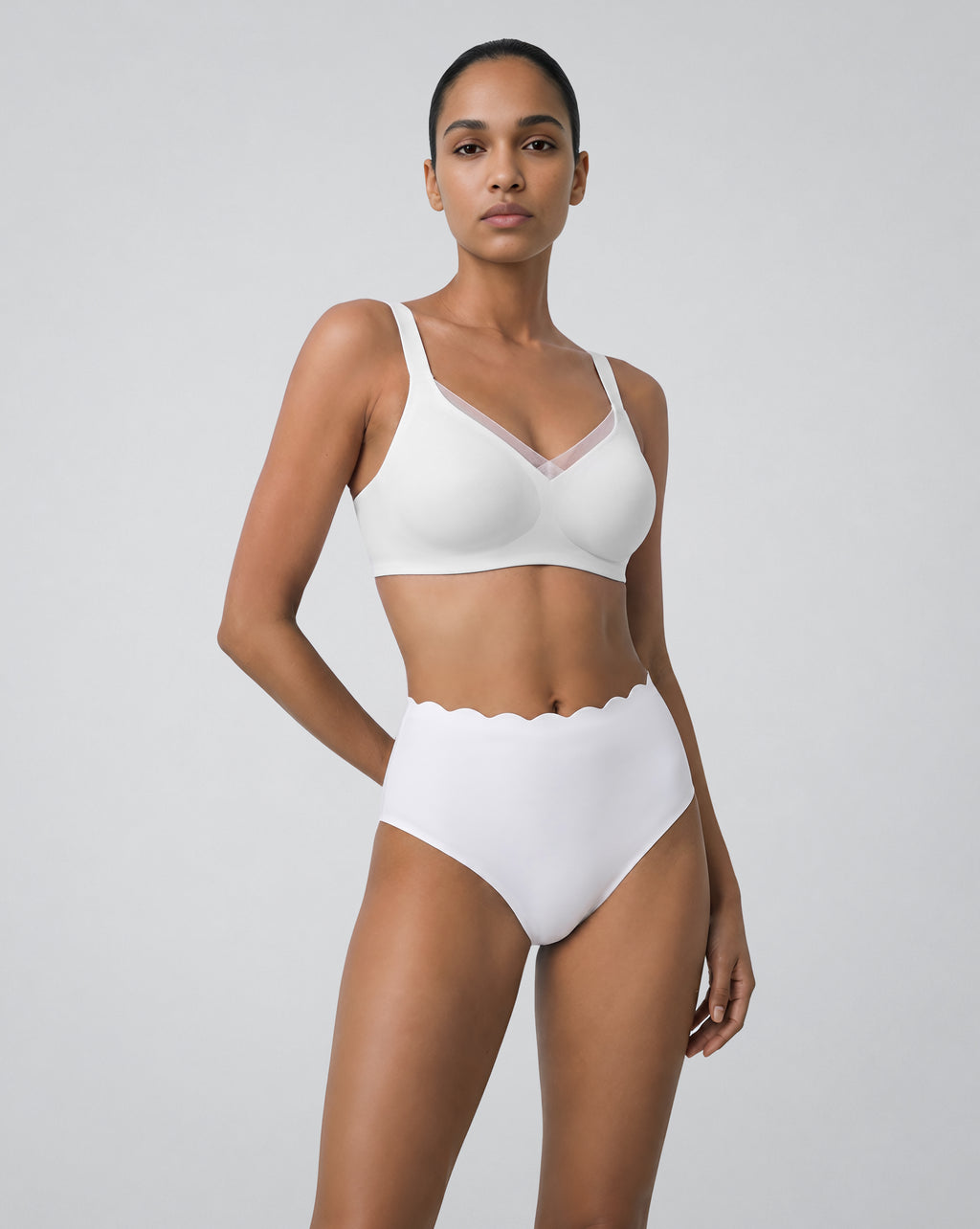 Second Skin Bra - White
