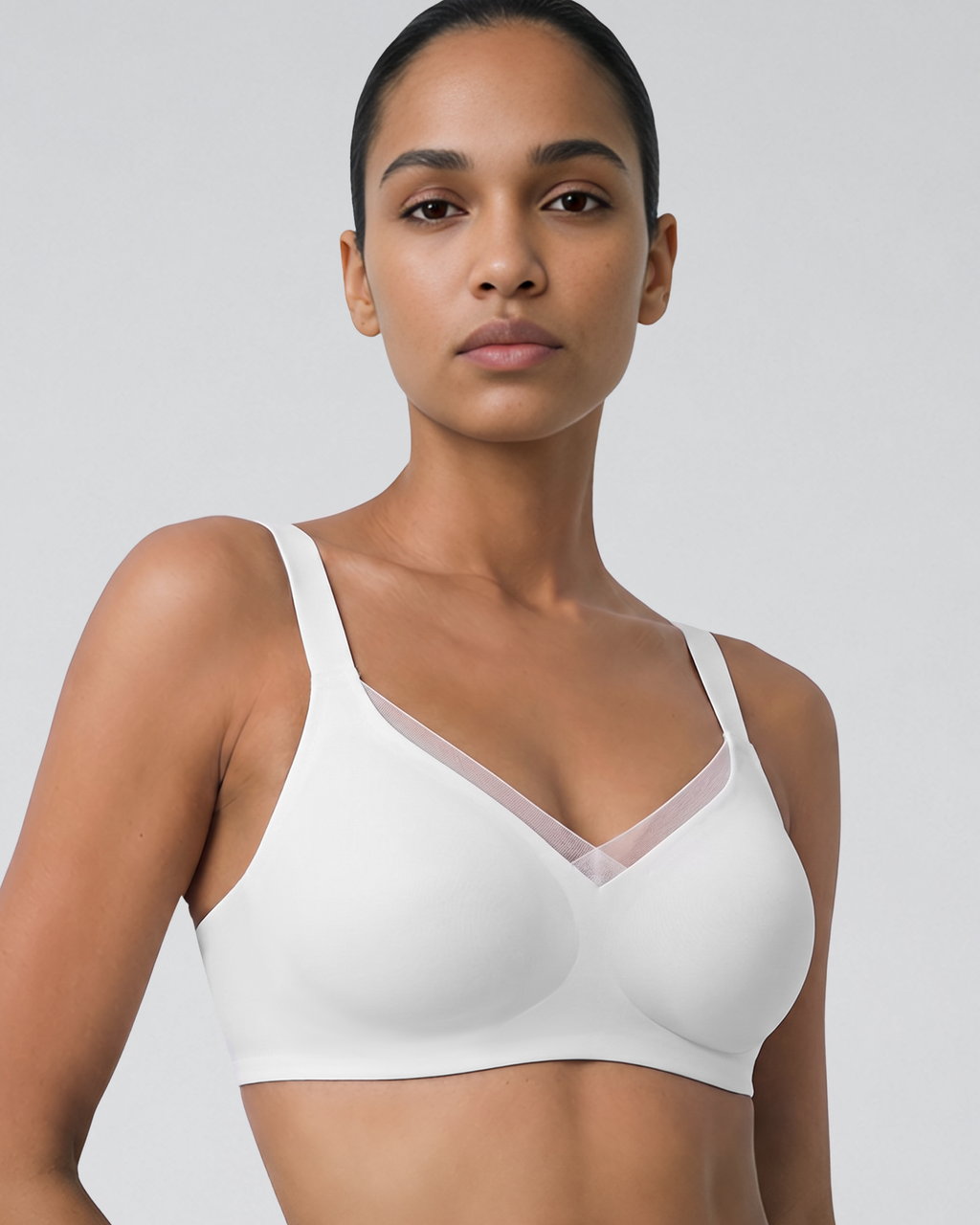 Second Skin Bra - White